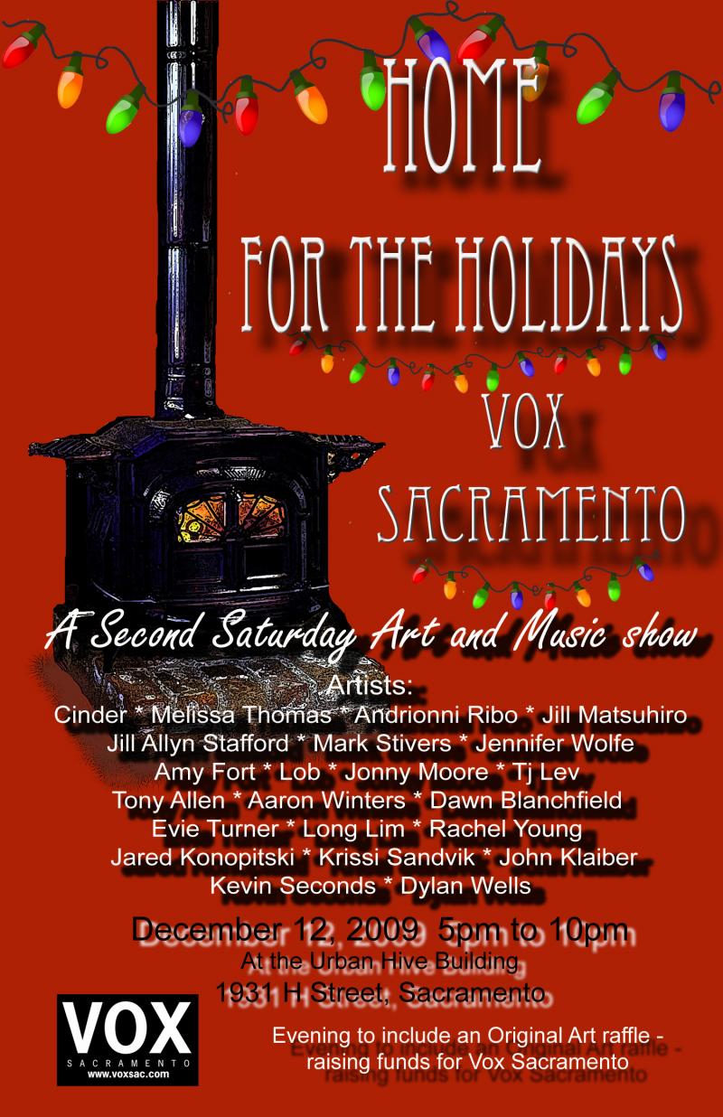 Vox Home for the Holidays flyer